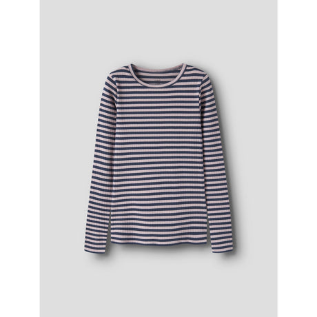 Name It Insignia Blue W. Burnished Lilac Nkfsuraja Xsl Ls Top Noos