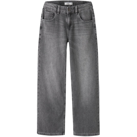 Name It Medium Grey Denim Nkfrose Wide Jeans 5529-Be Noos