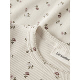 Lil'Atelier Turtledove Floral Nmfgago Ls Slim Top Lil Noos