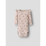 Lil'Atelier Hushed Violet Flowers Nbfgavo Eko Ls Slim Body Lil Noos