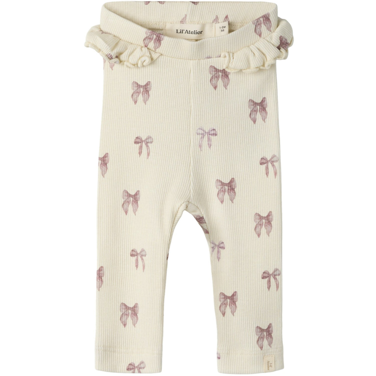 Lil'Atelier Turtledove Bow Nbfgavo Efi Slim Leggings Lil Noos