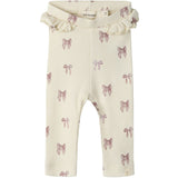 Lil'Atelier Turtledove Bow Nbfgavo Efi Slim Leggings Lil Noos