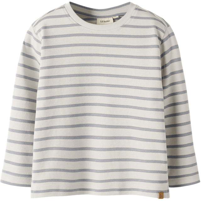 Lil'Atelier Turtledove Sleet Nmmlimia Ls Loose Top Lil Noos