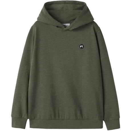 Name It Rifle Green Nkmvimo Ls Sweat W Hætte Bru Noos