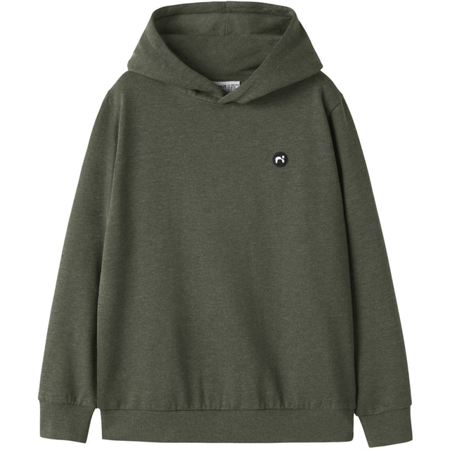 Name It Rifle Green Nkmvimo Ls Sweat W Hætte Bru Noos