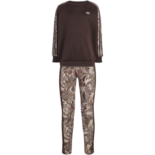 adidas Originals Aurora Coffee Multicolor Wonder Taupe Os Crew Sæt