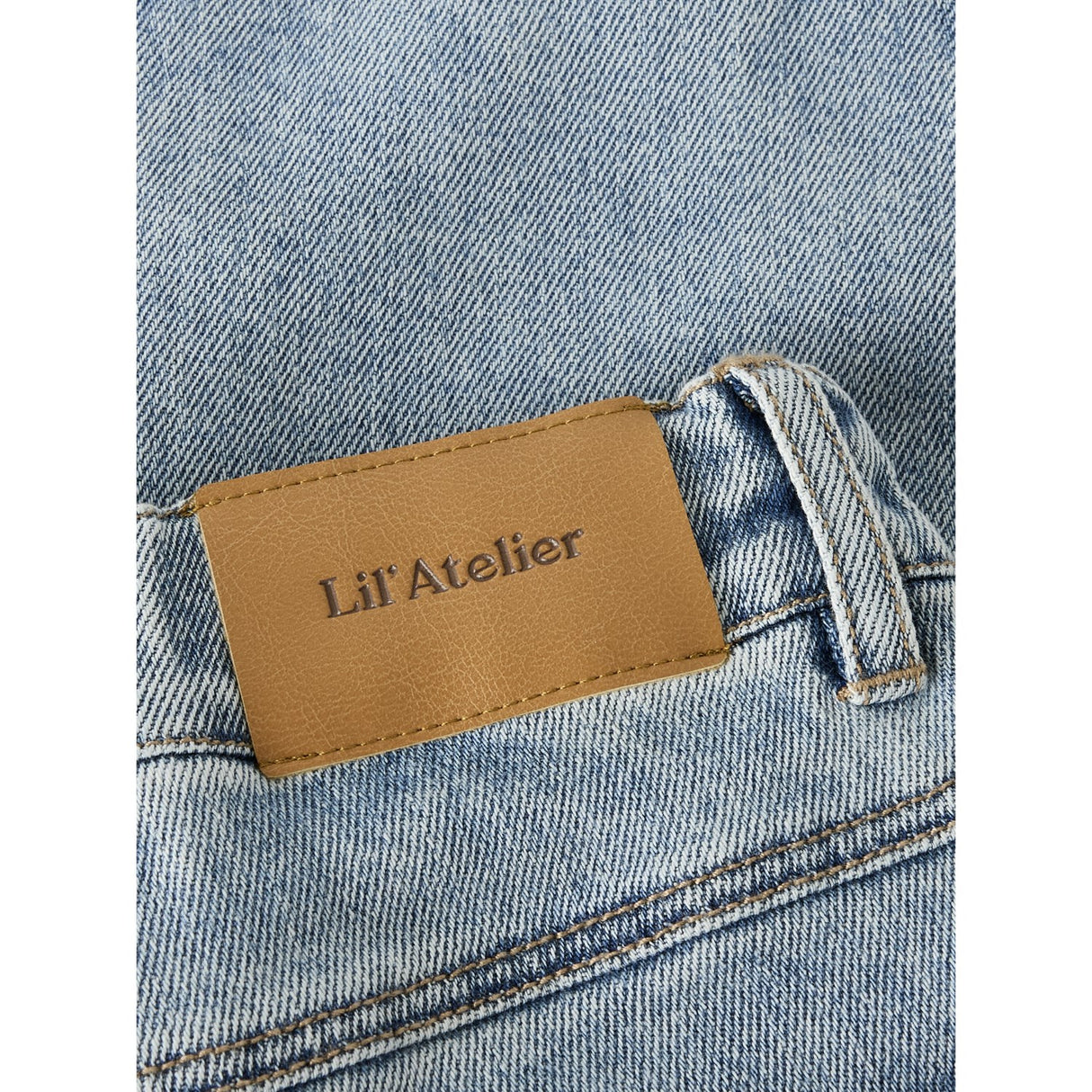 Lil'Atelier Medium Blue Denim Nmndarlee Loose Jeans 4410-Se Lil Noos