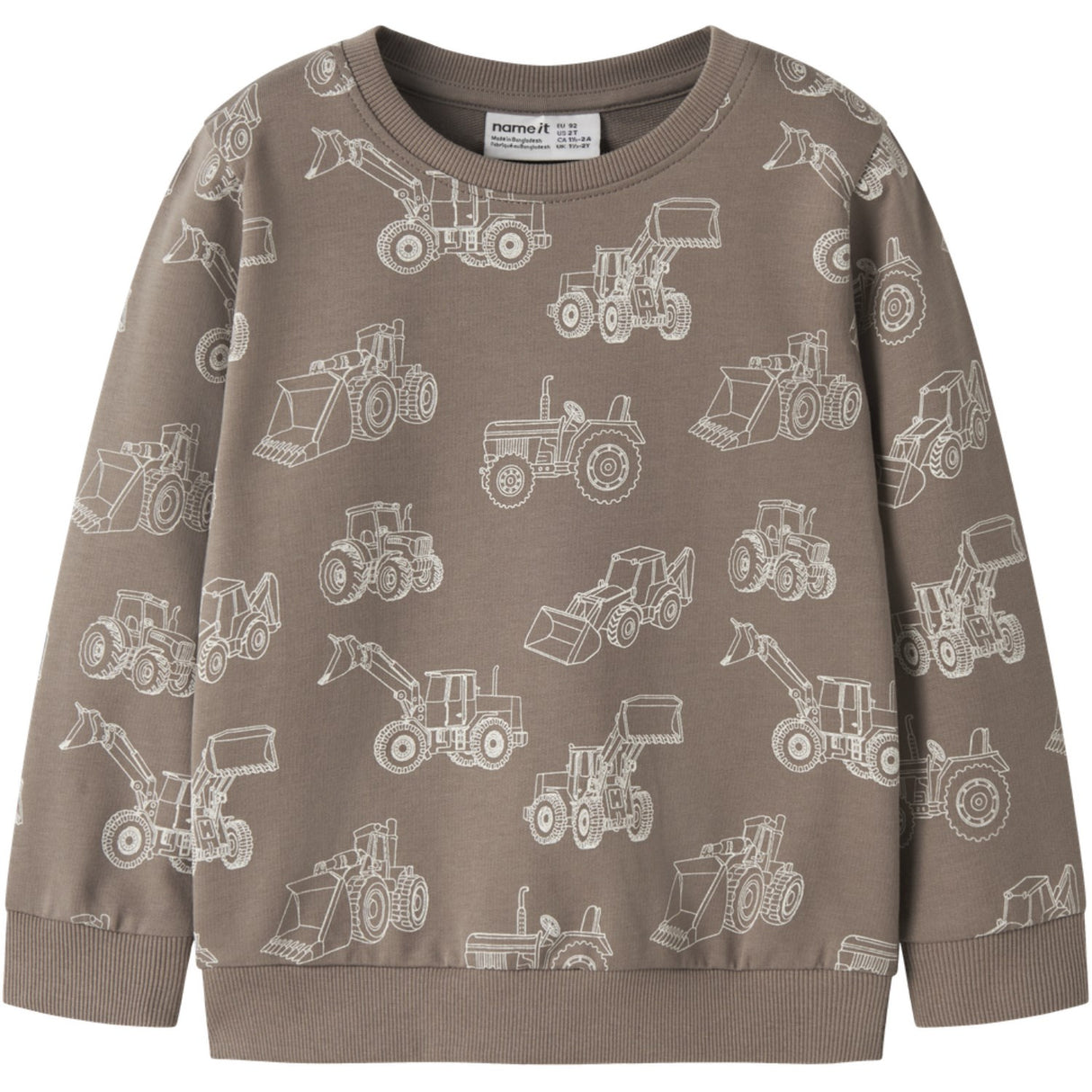 Name It Fossil Nmmvaron Ls Aop Swt Unb Noos