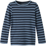 Name It Dark Sapphire Blue Mirage Nmnbanio Ls Xsl Top Noos