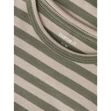 Name It Dusty Olive Pure Cashmere Nmnbanio Ls Xsl Top Noos