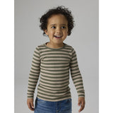 Name It Dusty Olive Pure Cashmere Nmnbanio Ls Xsl Top Noos