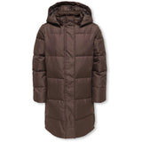 kids ONLY Chestnut Kogirene Life Puffer Frakke Otw Noos