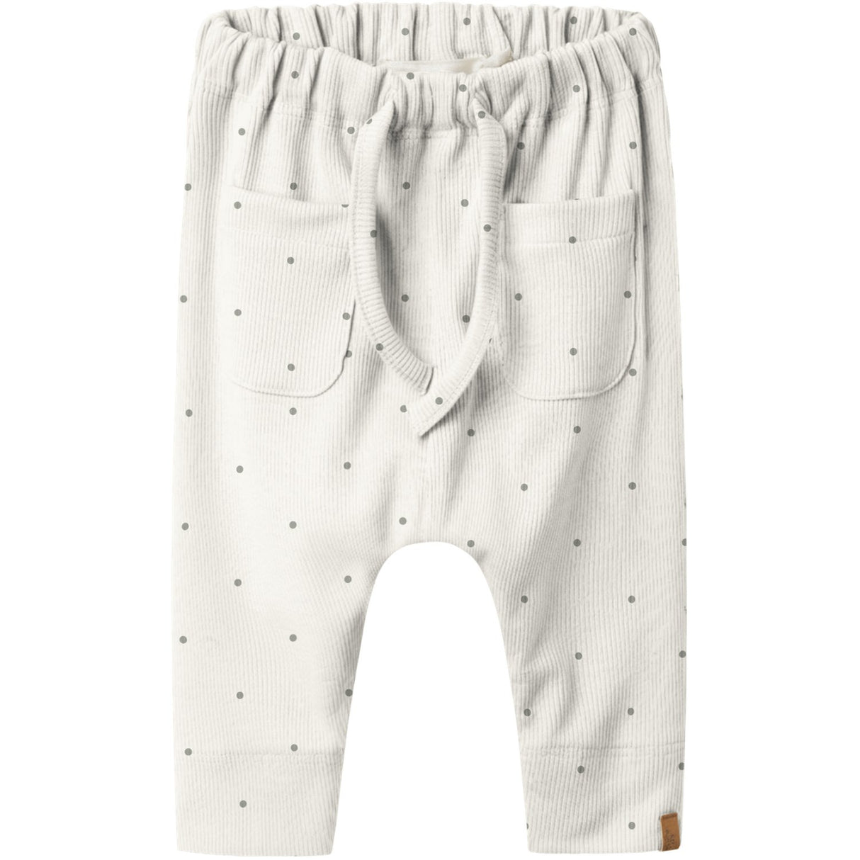 Lil'Atelier Coconut Milk Sleet Dot Nbmgago Kem Loose Bukser Lil Noos