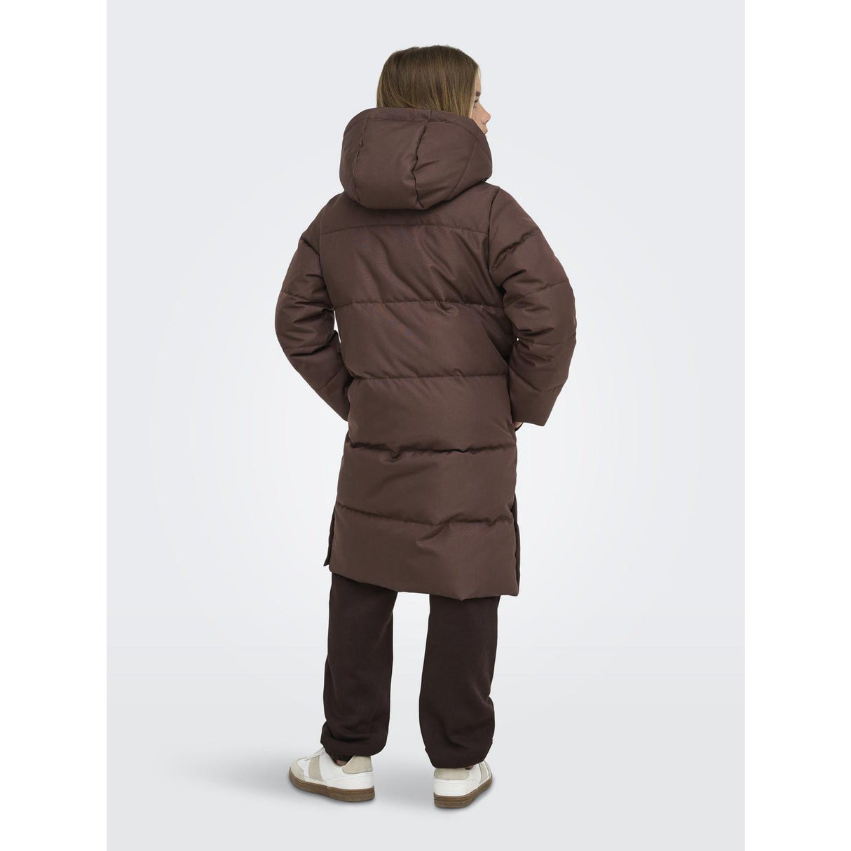 kids ONLY Chestnut Kogirene Life Puffer Frakke Otw Noos