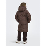 kids ONLY Chestnut Kogirene Life Puffer Frakke Otw Noos