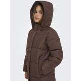 kids ONLY Chestnut Kogirene Life Puffer Frakke Otw Noos