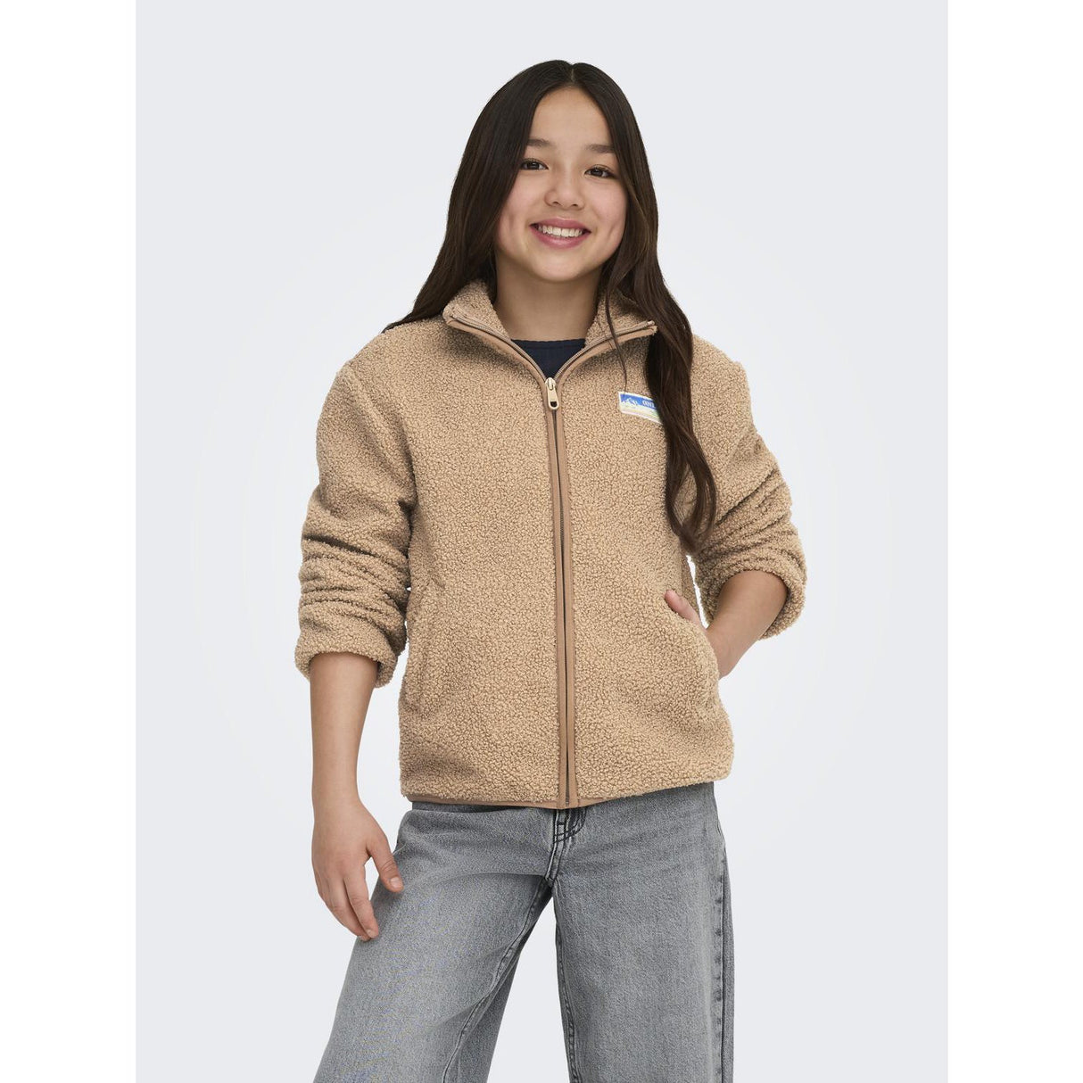 kids ONLY Cuban Sand Kogeva Life Bamse Jakke Cp Otw Noos