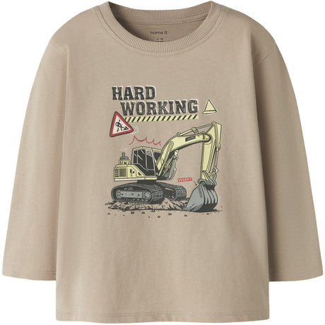 Name It Sesame Hard Working Nmmveldo Ls Nreg Top