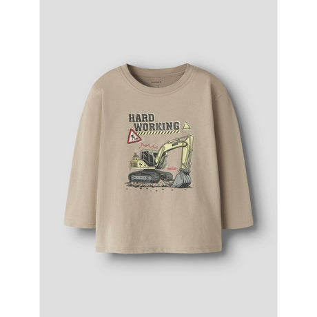 Name It Sesame Hard Working Nmmveldo Ls Nreg Top