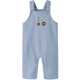 Name It Ashley Blue Tractor Nbmvonne Sweat Overall Æske Bru