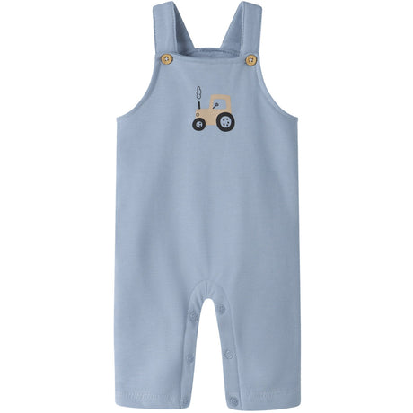 Name It Ashley Blue Tractor Nbmvonne Sweat Overall Æske Bru