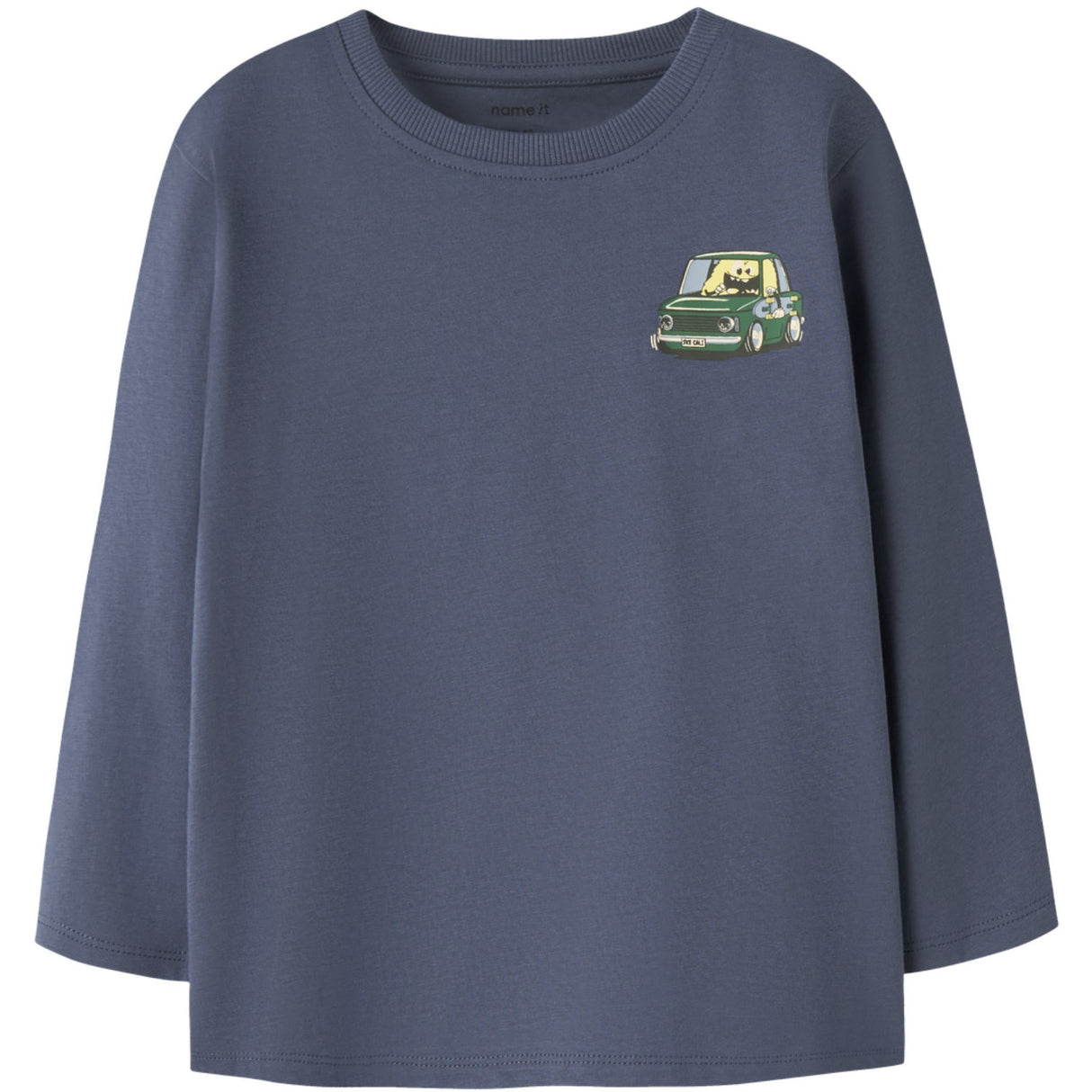 Name It Vintage Indigo Monster Nmmvelix Ls Nreg Top