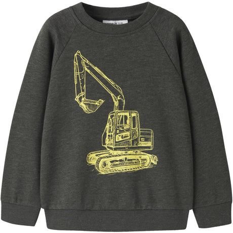 Name It Peat Working Nmmvion Ls Nreg Sweat Unb