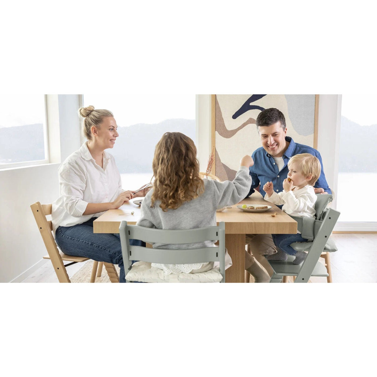 Stokke® Cashmere Grey Tripp Trapp® Baby Set²
