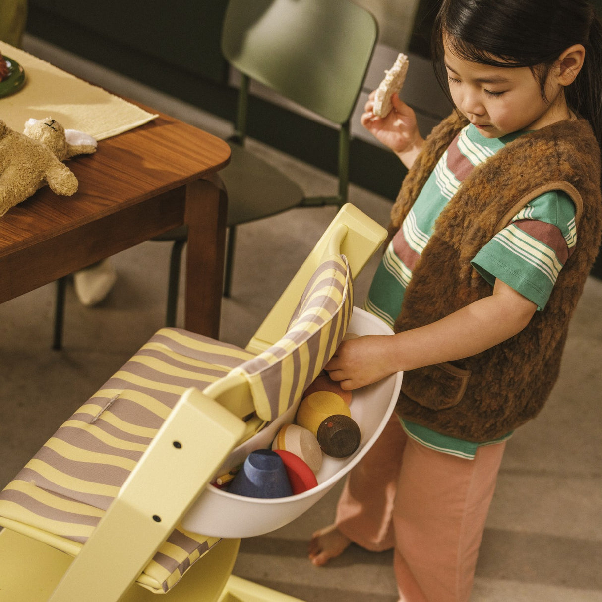 Stokke® Lemon Yellow Tripp Trapp® Stol