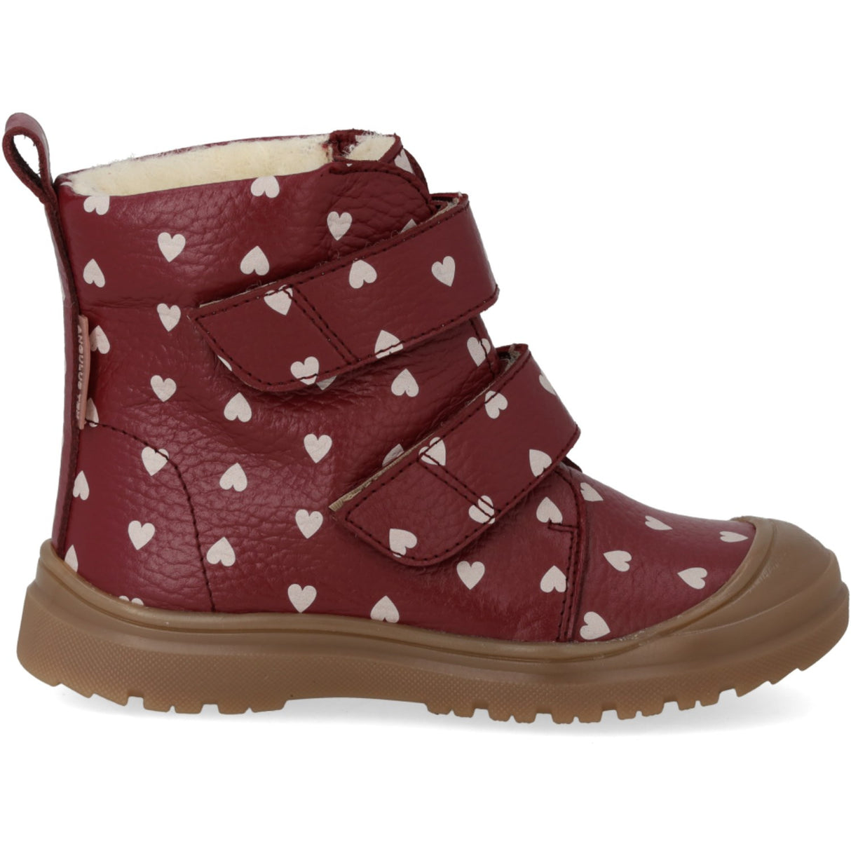 Angulus Berry Rose Hearts Tex Vinterstøvle Med Print