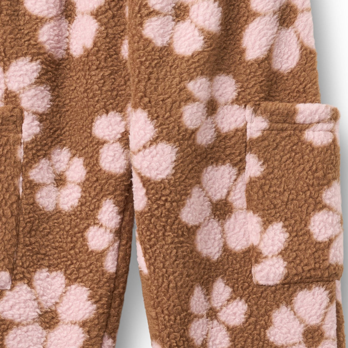 Wheat Warm Hazel Flowers Fleece Bukser Suun