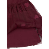 THE NEW Siblings Burgundy Emb Tn Tnstvonda S_L Mesh Kjole