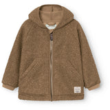 Mini A Ture Otter Brown Matliff Teddyfleece Jacket. Grs