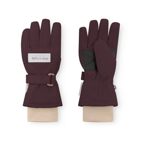 Mini A Ture Fudge Aubergine Matcelio Handsker