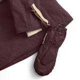 Mini A Ture Fudge Aubergine Matcesar Fleece Lined Vanter