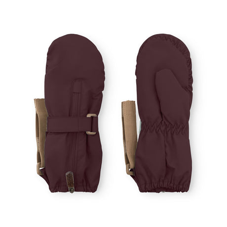 Mini A Ture Fudge Aubergine Matcesar Fleece Lined Vanter