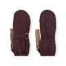 Mini A Ture Fudge Aubergine Matcesar Fleece Lined Vanter