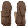 Mini A Ture Chestnut Brown Matcesar Fleece Lined Vanter