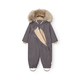 Mini A Ture Plum Kitten Matwisti Fleece Lined Flyverdragt Fur. Grs