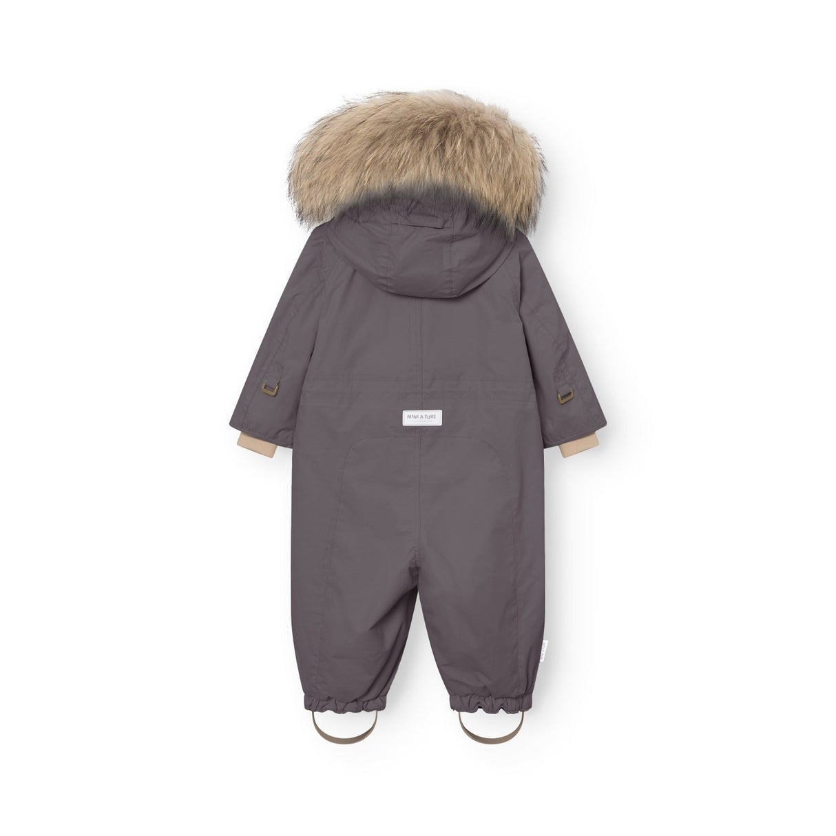 Mini A Ture Plum Kitten Matwisti Fleece Lined Flyverdragt Fur. Grs