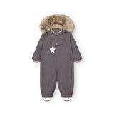 Mini A Ture Plum Kitten Matwisti Fleece Lined Flyverdragt Fur. Grs