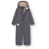 Mini A Ture Plum Kitten Matwanni Fleece Lined Snowsuit. Grs