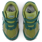 New Balance Nordic Green 2002 Kids Hook & Loop