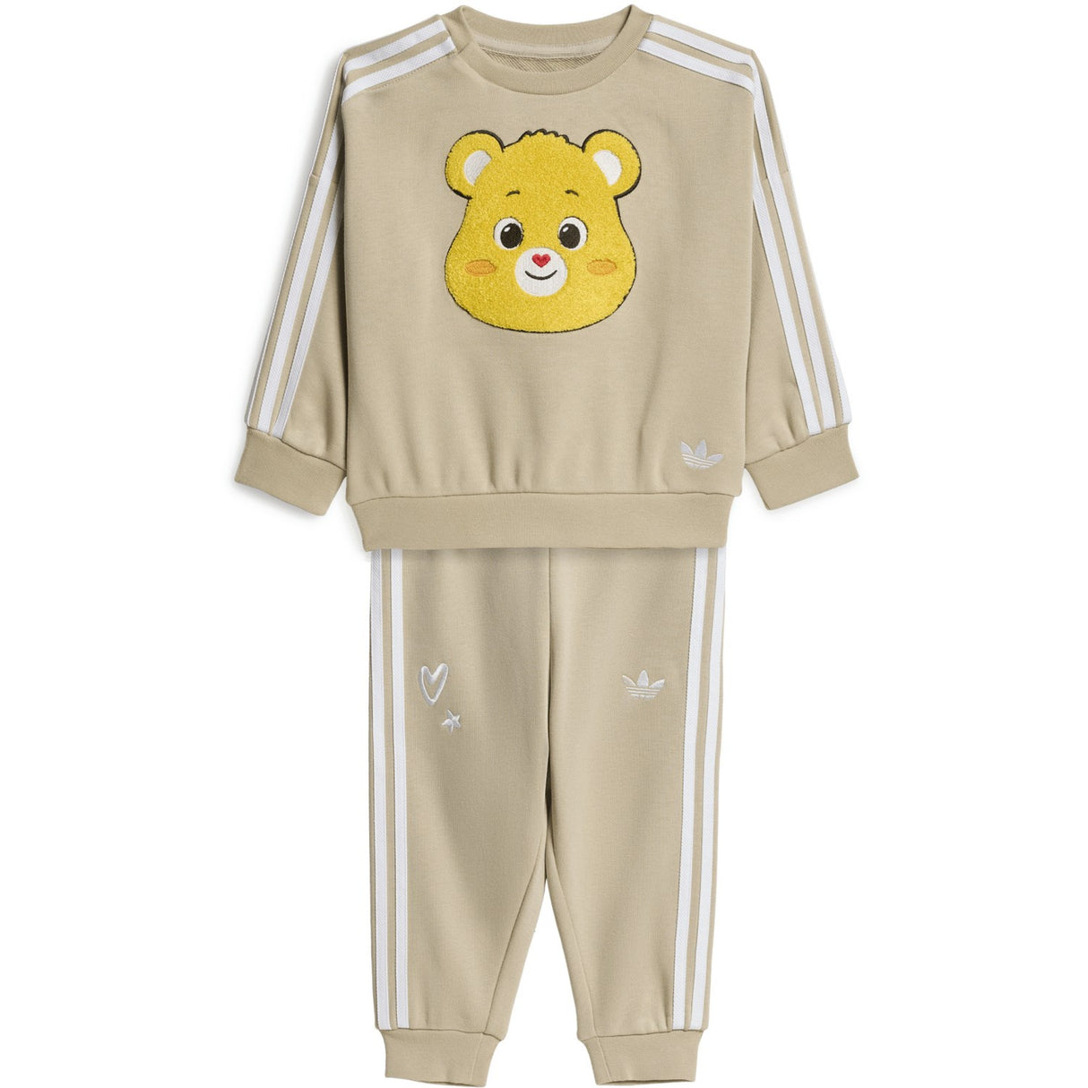 adidas Originals Khaki Three Loose Crew Sæt