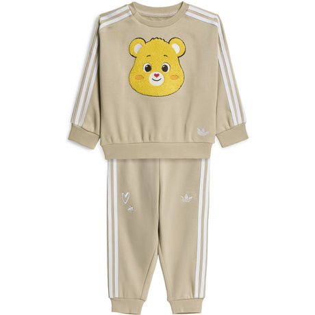 adidas Originals Khaki Three Loose Crew Sæt