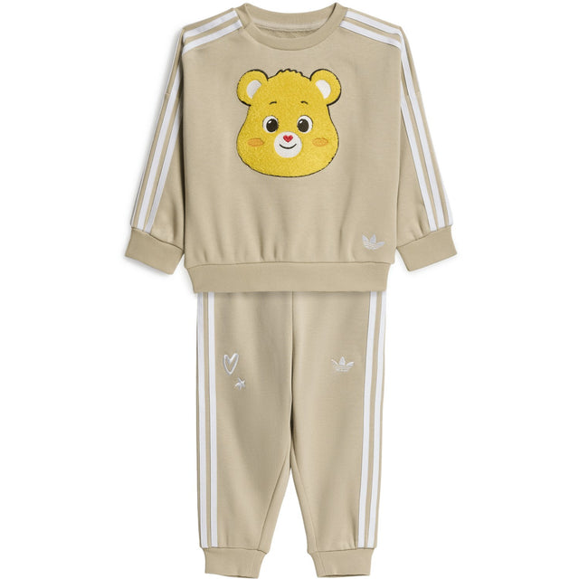 adidas Originals Khaki Three Loose Crew Sæt