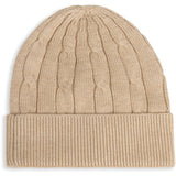 Tommy Hilfiger Gentle Gold Heather-Beige Essential Cable Beanie