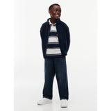 Tommy Hilfiger Dark Blue-Blue Flag Full Zip Sweatshirt