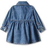 Calvin Klein Beckford-Blue Baby Ls Denim Kjole