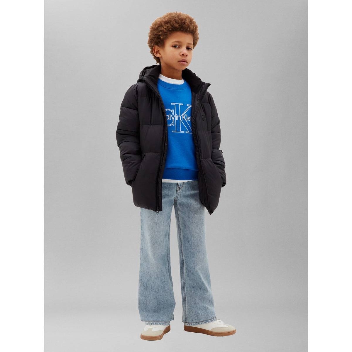 Calvin Klein Pvh Black-Black Ck Essential Puffer Jakke